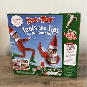 The Elf On The Shelf Scout At Play Tools Tips Idea Book Accessories Kit Set
